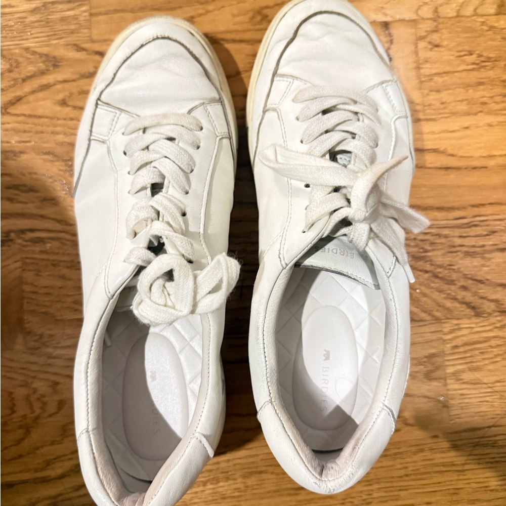 Birdies White Classic Sneakers